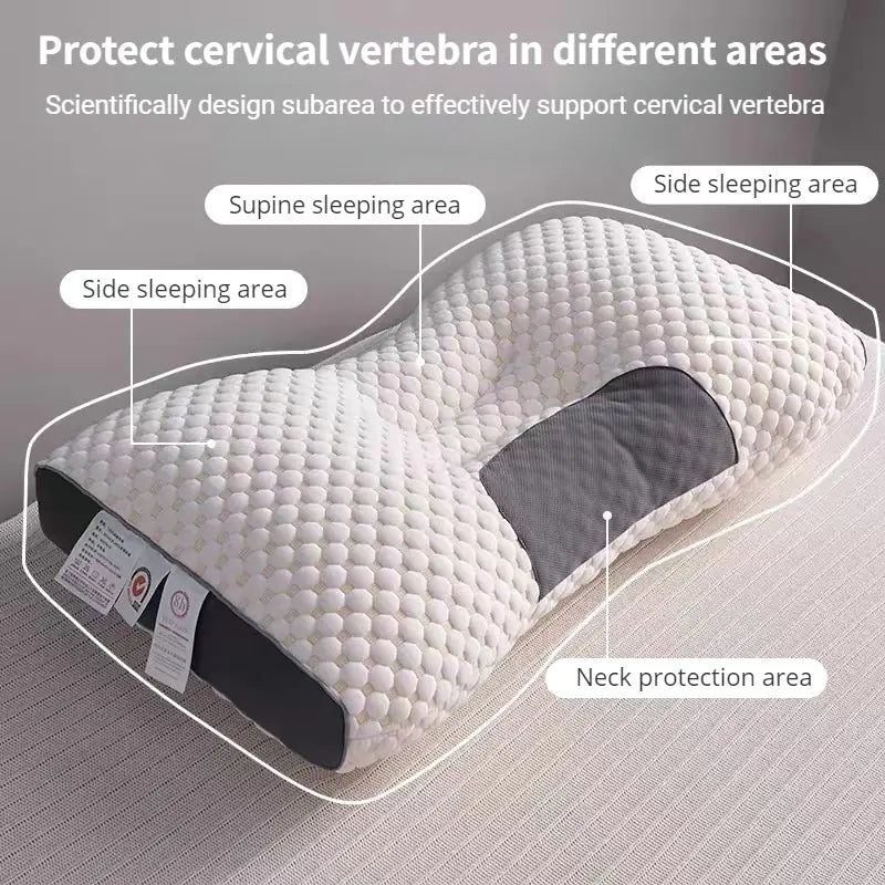 3D Spa Massage Neck Pillow for Better Sleep