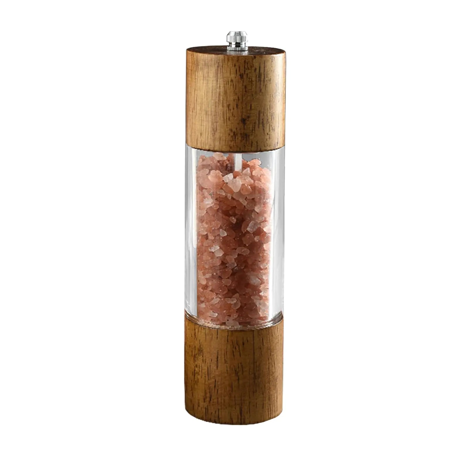 Blended Fusions Advanced Acrylic Salt and Pepper Wooden Grinder
