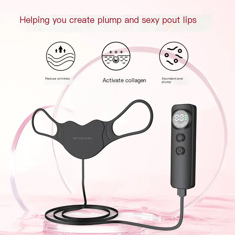 LED Face Mask for Lip Improvement and Skin Rejuvenation