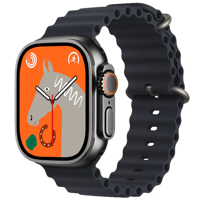Smartwatch with NFC, Bluetooth, and Health Monitoring