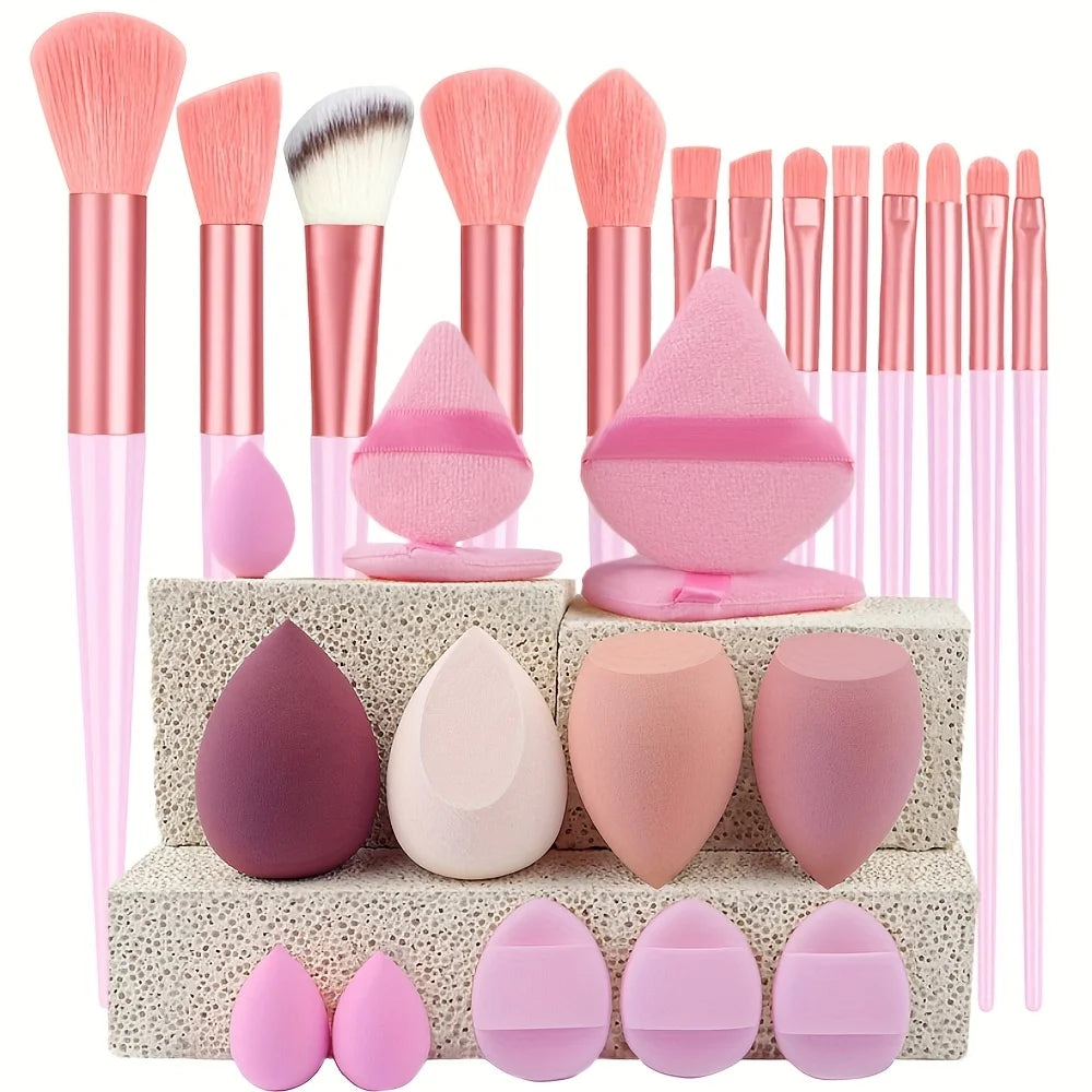 Professional Makeup Brush Set (8–29pcs)