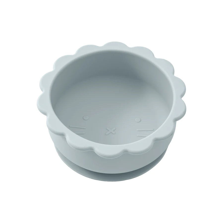 Cartoon Lion Silicone Suction Bowl