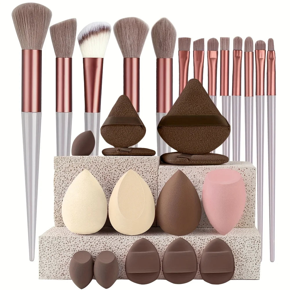 Professional Makeup Brush Set (8–29pcs)