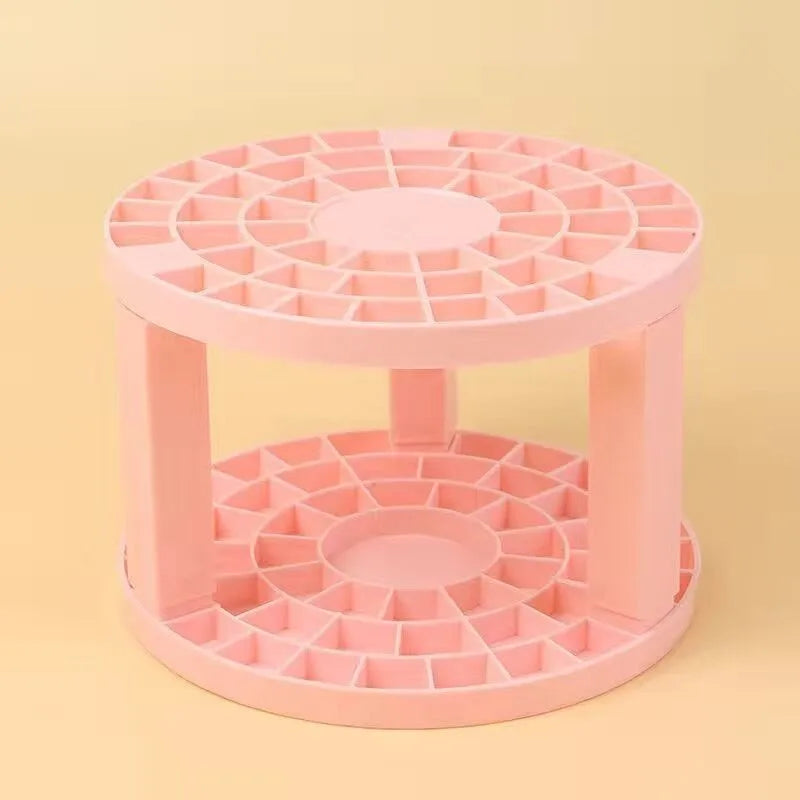 Makeup Brush & Cosmetic Storage Rack