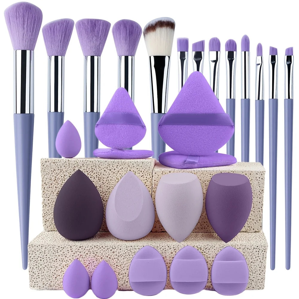 Professional Makeup Brush Set (8–29pcs)