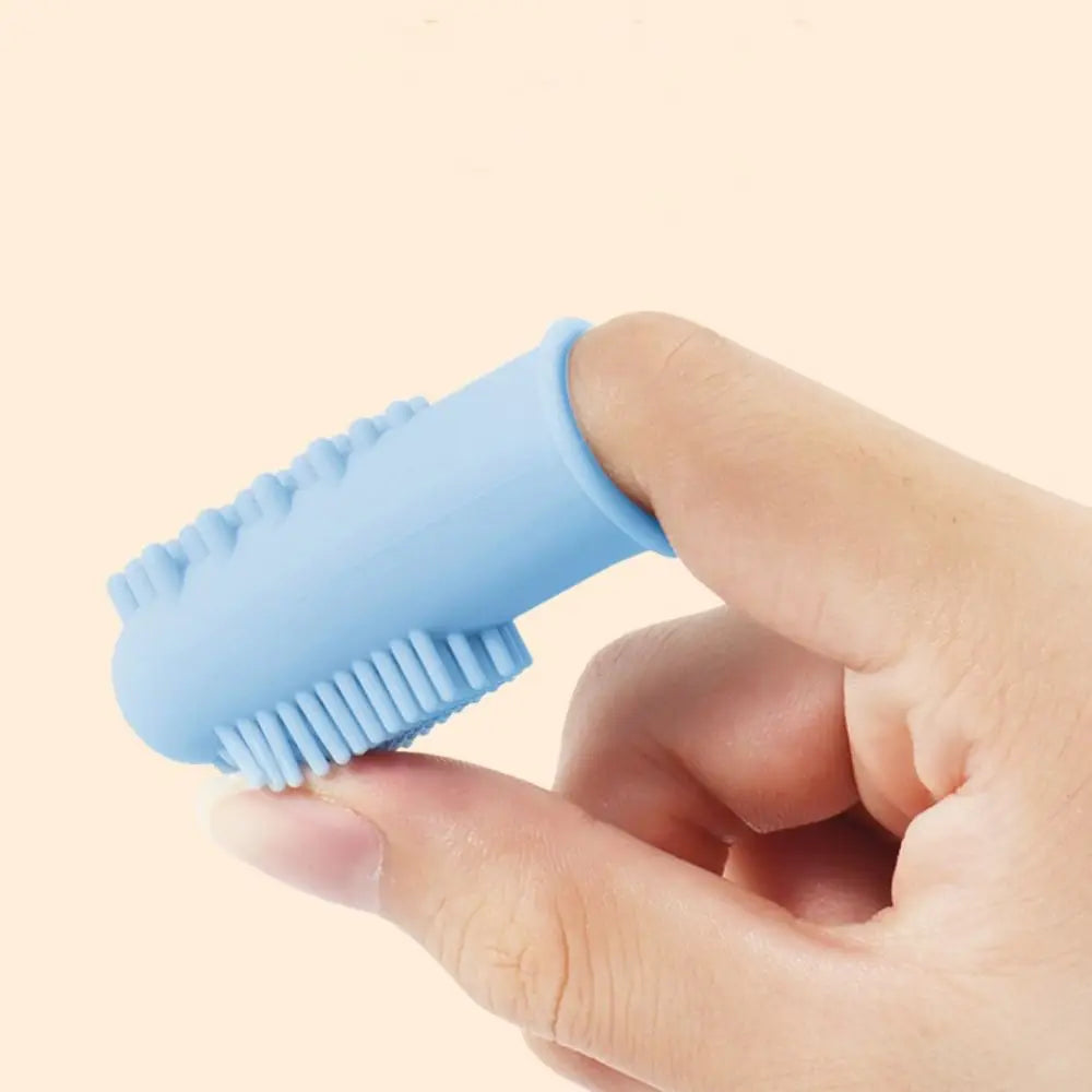 360° Silicone Pet Finger Toothbrush