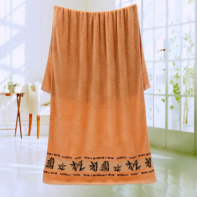 Luxury Bamboo Large Bath Towel for Spa & Beach
