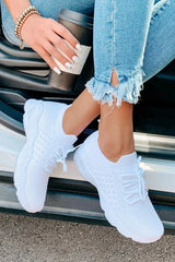 Womens Running Trainers Slip-On Sneakers Fashion Shoes