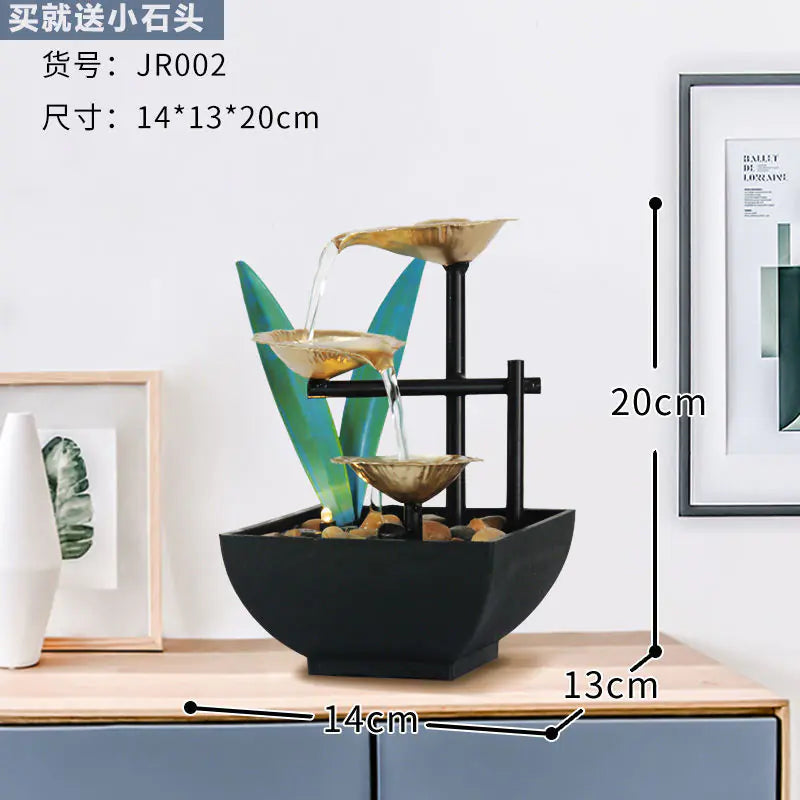 Indoor Tabletop Fountain for Living Room or Bedroom