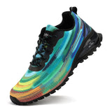 Men'S Trail Running Shoes Fashion Walking Hiking Sneakers for Men Tennis Cross Training Shoe Outdoor Snearker Mens Casual Workout Footwear Tie Dye Size 11