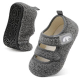 FEETCITY House Slippers for Kids Girls Boys Winter Slippers Memory Foam Warmth Slip-on Fuzzy Toddler House Shoes Indoor