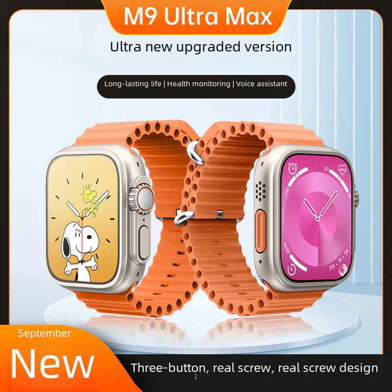 Smartwatch with NFC, Bluetooth, and Health Monitoring