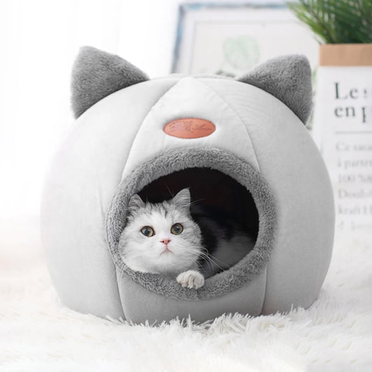 Cozy Cave Nest Indoor Cat Bed