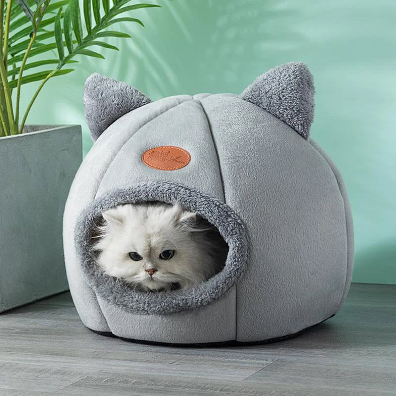 Cozy Cave Nest Indoor Cat Bed