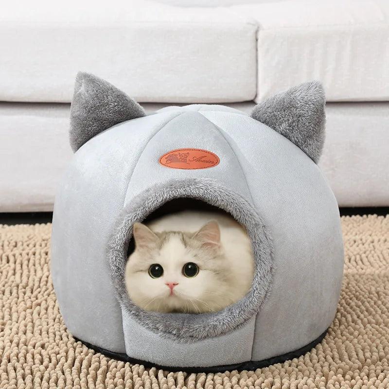 Cozy Cave Nest Indoor Cat Bed