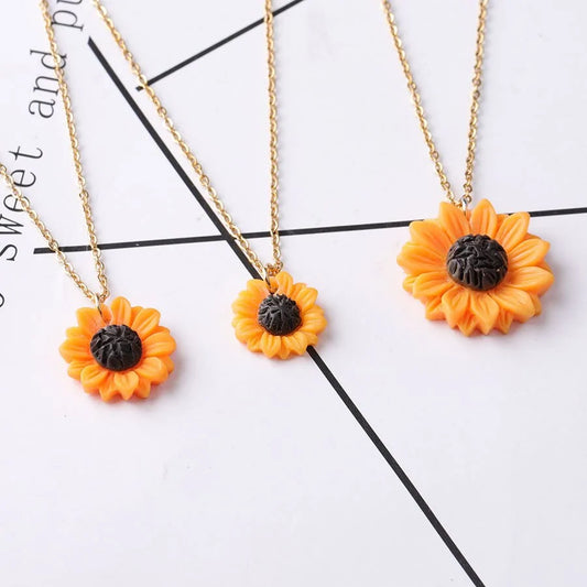 Sunflowers Necklace