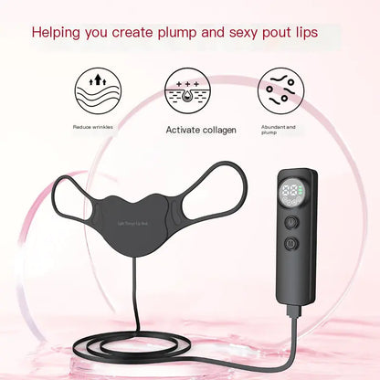LED Face Mask for Lip Improvement and Skin Rejuvenation