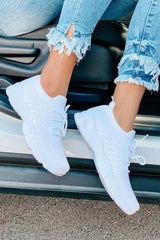 Womens Running Trainers Slip-On Sneakers Fashion Shoes