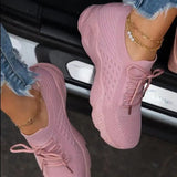 Womens Running Trainers Slip-On Sneakers Fashion Shoes