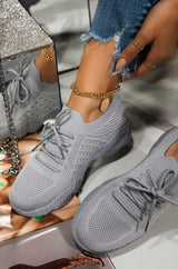 Womens Running Trainers Slip-On Sneakers Fashion Shoes