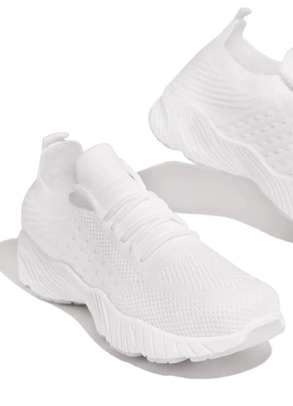 Womens Running Trainers Slip-On Sneakers Fashion Shoes