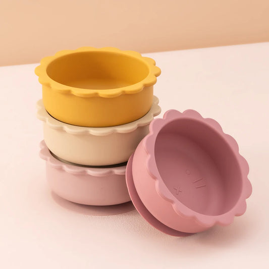 Cartoon Lion Silicone Suction Bowl