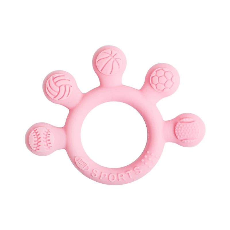 Silicone Baby Teether Ring