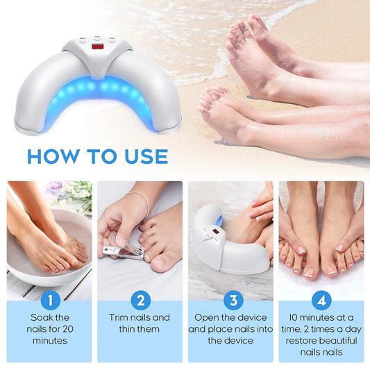 Portable Nail Fungal Cleaning Device