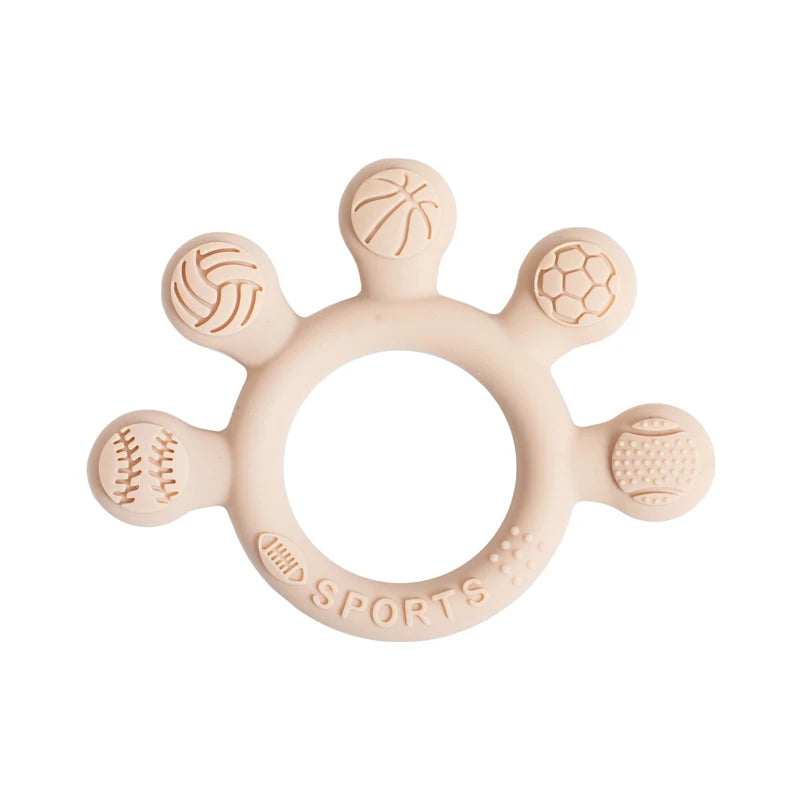 Silicone Baby Teether Ring
