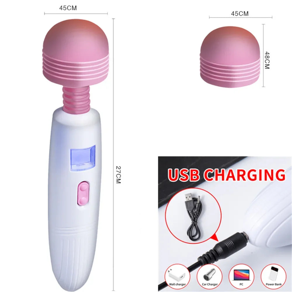 Powerful Electric USB Chargeable Vibrator