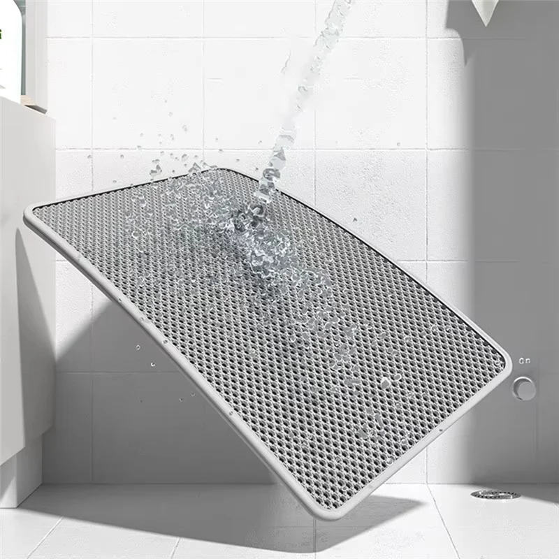 Double-Layer Cat Litter Mat