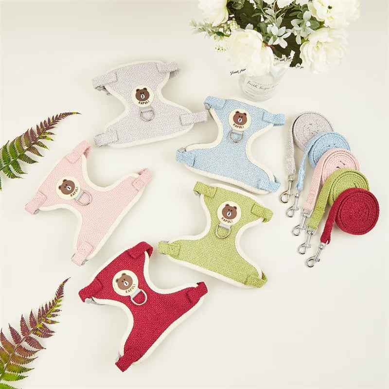 Pet Harness & Leash Set