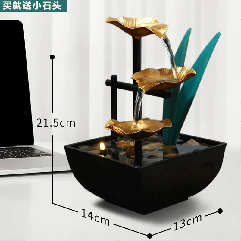Indoor Tabletop Fountain for Living Room or Bedroom