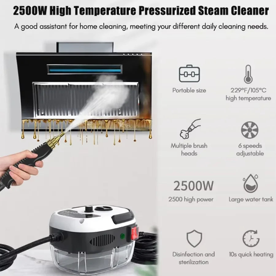 Handheld High-Pressure Steam Cleaner