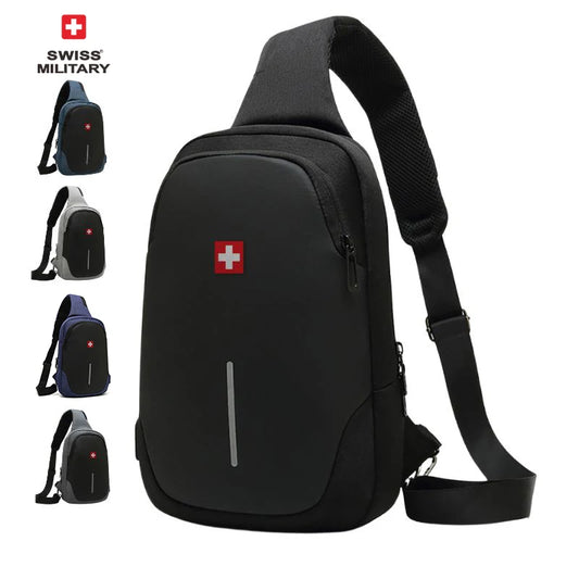 Casual Chest Bag Sports Waterproof Shoulder Bag Anti-theft Cross-body Bag Sling Pack