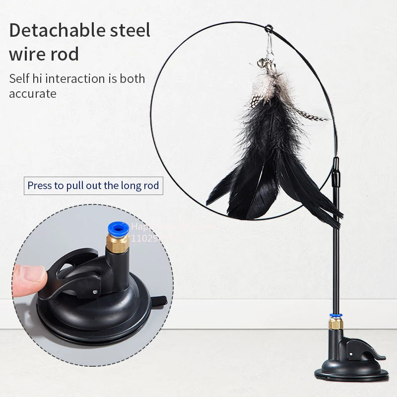 Hands-Free Interactive Cat Toy