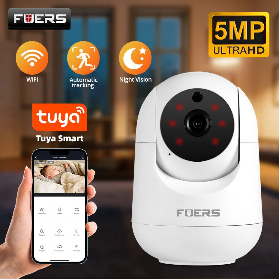 Fuers 5MP Smart WiFi Camera