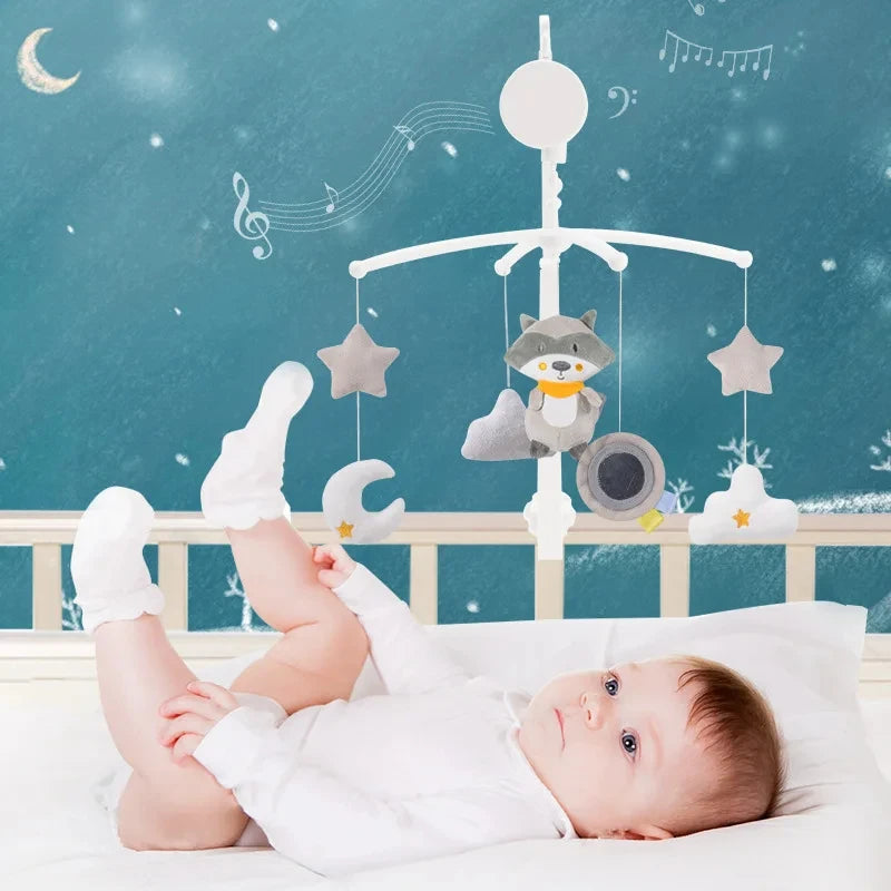 Baby Crib Mobile Bed Bell Rattle Toy