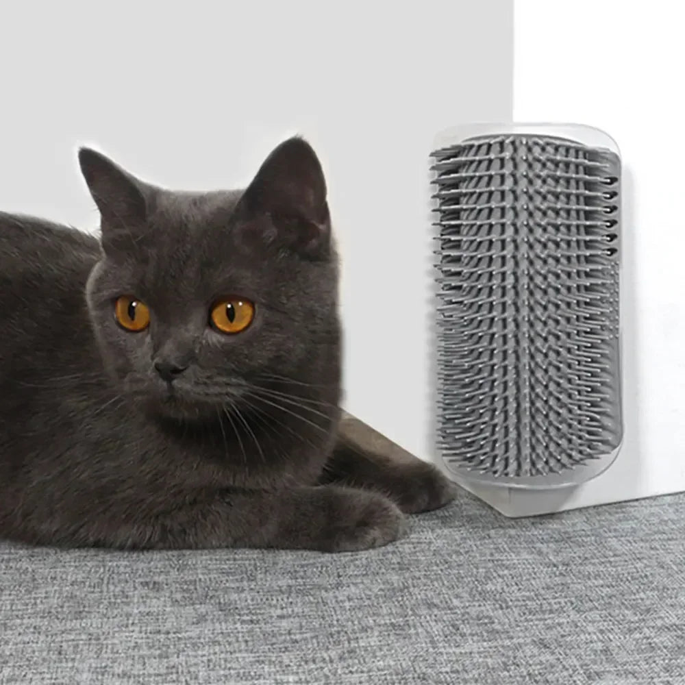 Cat Corner Brush & Scratcher
