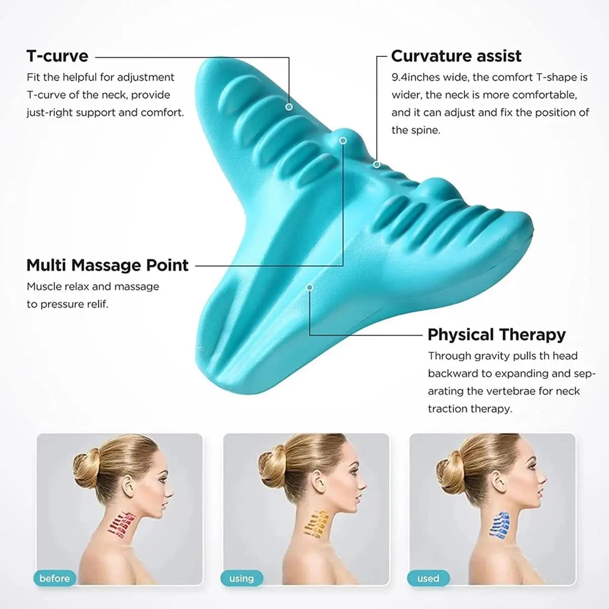 Neck & Shoulder Relaxer with Cervical Traction