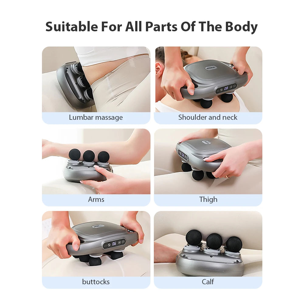 Six-head Muscle Relaxation Massage Gun