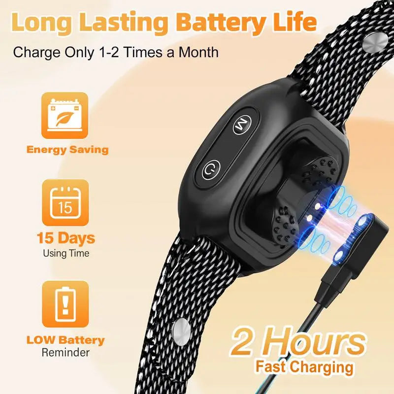 Smart Rechargeable Anti-Bark Collar