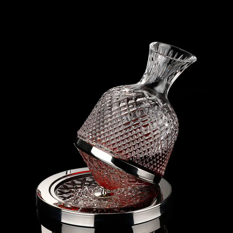 Luxurious Rotating Wine Decanter