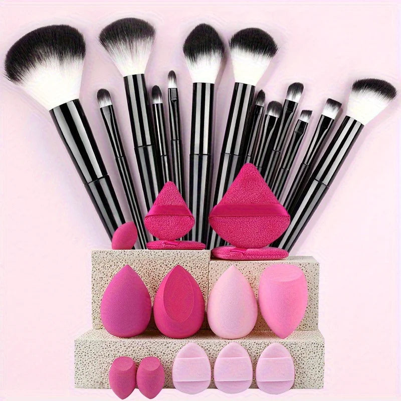 Professional Makeup Brush Set (8–29pcs)