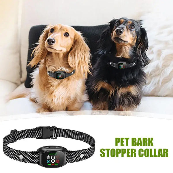 Smart Rechargeable Anti-Bark Collar