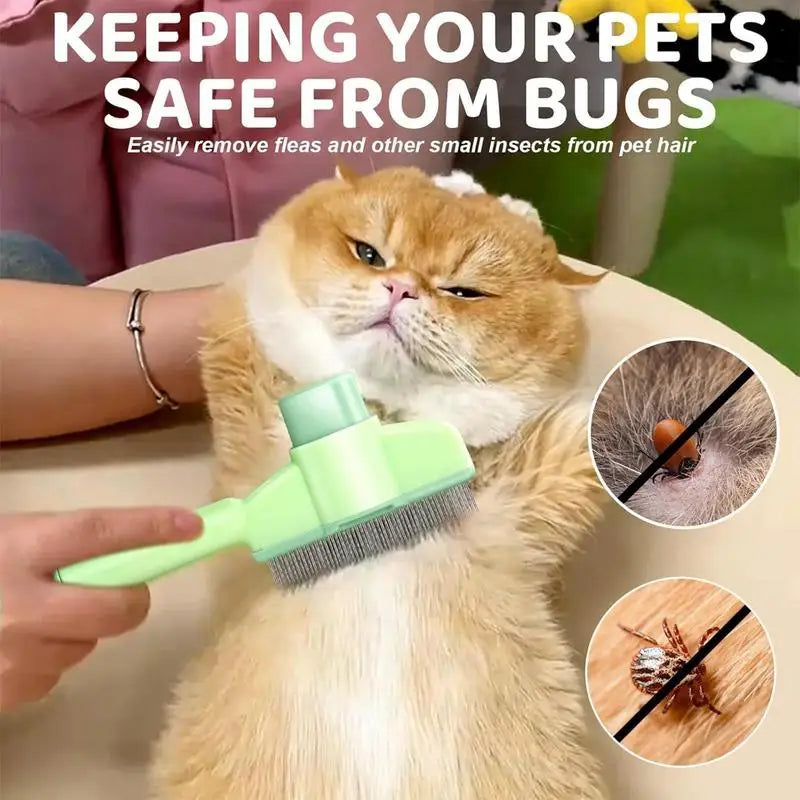 Dual-Purpose Pet Grooming Comb