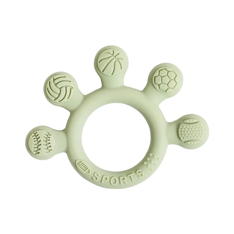 Silicone Baby Teether Ring
