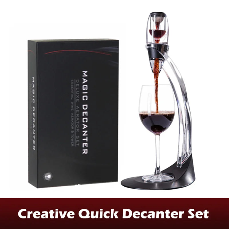 Creative Wine Decanter With Spout Set