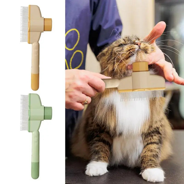 Dual-Purpose Pet Grooming Comb