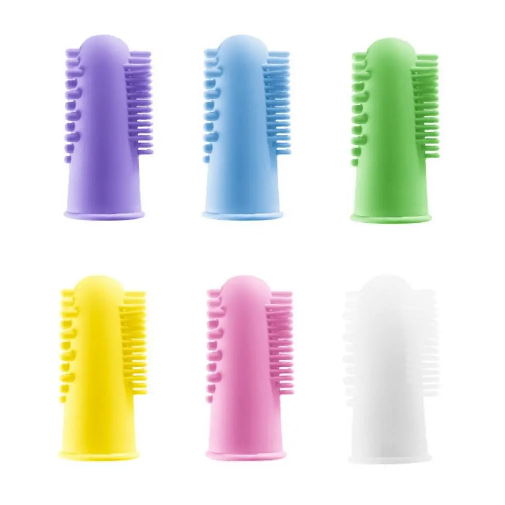 360° Silicone Pet Finger Toothbrush